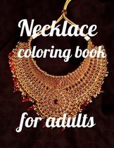 Necklace coloring book for adults
