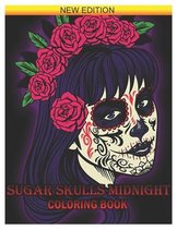 Sugar Skull Midnight Coloring Book