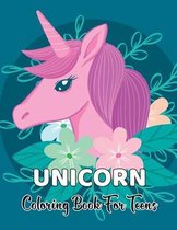 Unicorn Coloring Book for Teens