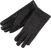 About Accessories - Dames handschoenen van wol met touchvingers - Winter - Zwart