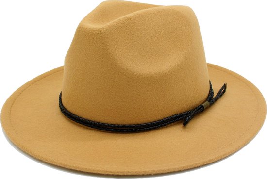 ARWA | MAE Elegant hoed beige - vilten dames hoed - 4 seizoenen musthave  essential -... | bol