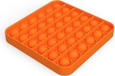 The Original Pop It! Fidget Toys | Vierkant - Oranje // Fidget toys / Pop It fidget toys, Fidgets / Bekend van TikTok / Fidget Speelgoed /
