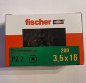 Fischer PZ 2 3.5x16 200 stuks