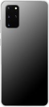 Samsung Galaxy S20 Plus - Smart cover - Grijs Zwart - Transparante zijkanten