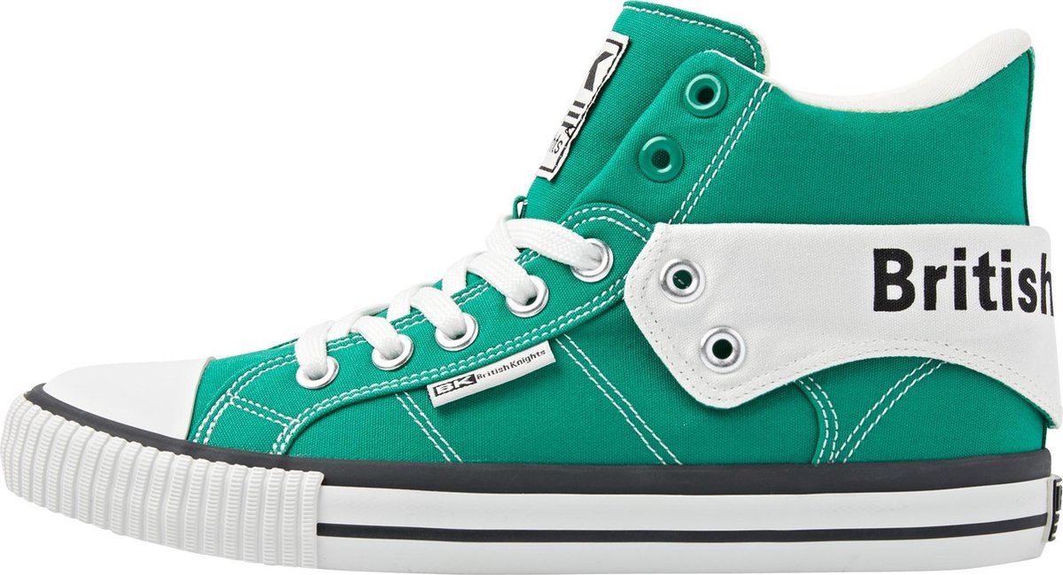 British Knights ROCO Heren sneakers hoog Groen maat 37 - Schoenen.nl