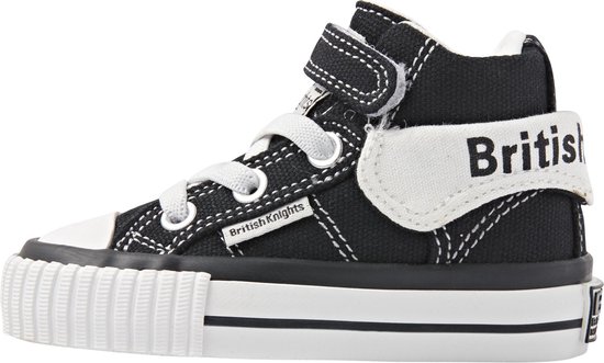 ROCO Baby jongetjes sneakers hoog - Zwart - maat 25 | bol.com