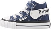 ROCO Baby jongetjes sneakers hoog - Donker blauw - maat 21