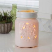 JAR IMASON LLUMINATION FRAGRANCE WARMER geurverwarmer wax met schakelaar Etc. Warmtelamp 25 watt is inbegrepen