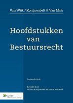 Boek cover Hoofdstukken van bestuursrecht van H.D. van Wijk (Paperback)