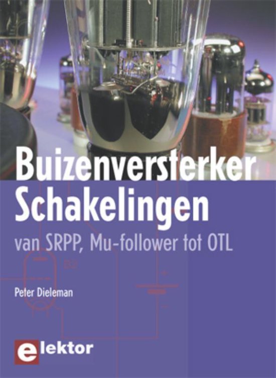 Cover van het boek 'Buizenversterkerschakelingen' van Peter Dieleman