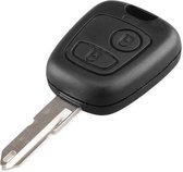 Autosleutel 2 knoppen voor NE73 sleutelblad geschikt voor Peugeot sleutel 106 / Peugeot 206 + Cabrio - Autosleutel peugeot sleutel.