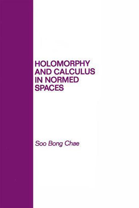 Chapman & Hall/CRC Pure and Applied Mathematics - Holomorphy ... - cover
