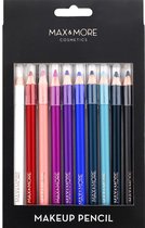 Oogpotloden Max & More - Makeup pencils - 10 stuks - Makeup potloden