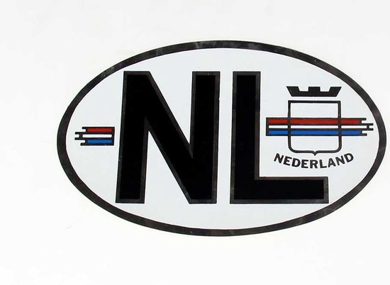 roekeloos B.C. Normaal gesproken NL sticker zilver met Nederlandse vlag klein | bol.com