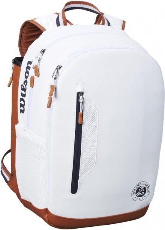 gisteren straal stap in Wilson Roland Garros Tour Backpack Wh/navy/Clay | bol.com