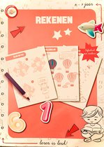 Toy Universe - Spelenderwijs leren - Educatief stickerboek - ''Rekenen'' - Leren rekenen - Kleurboek - Oefenboek met stickers - 6 - 7 jaar - Schoencadeautjes - Sinterklaas cadeau -
