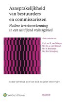 Serie vanwege het Van der Heijden Instituut te Nijmegen 140 -   Aansprakelijkheid van bestuurders en commissarissen