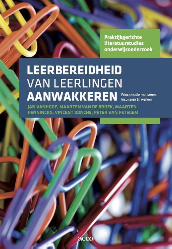 Leerbereidheid van leerlingen aanwakkeren - cover