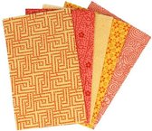 Tissu de Marie Fat quarter bundles - Amorous Amber