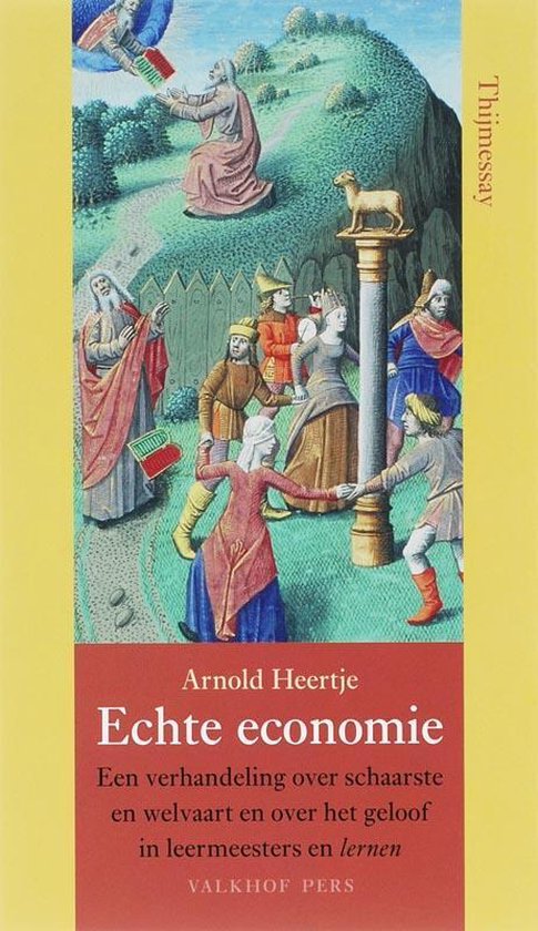 Cover van het boek 'Echte economie' van A. Heertje