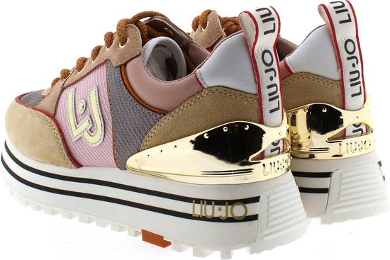 Liu Jo Dames Lage sneakers Liujo Maxi Wonder 20 - Roze - Maat 39 | bol.com