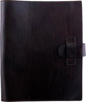 Atoma PUR Leather classeur A4 brun foncé vierge (uni)