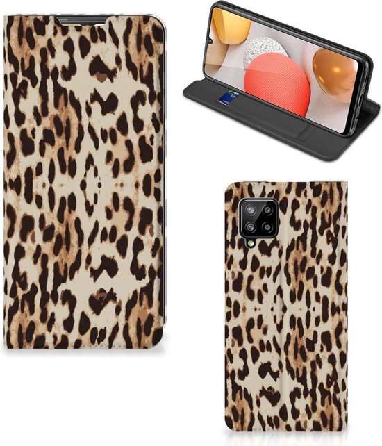 Étui Smartphone Samsung Galaxy A42 Book Cover Leopard