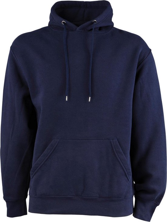 Tee Jays Heren Hooded Cotton Blend Sweatshirt (Marineblauw)