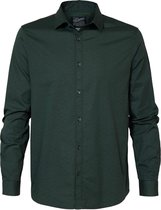 Petrol - Overhemd Ovaal Print Donkergroen - XXL - Heren - Modern-fit