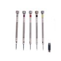 10pcs Precision Slotted and Phillips Watch Screwdriver Set Different Sizes With 20 Extra Replace Knives Watchmaker Screwdriver Set for Watch, Jewelry, Eyeglasses