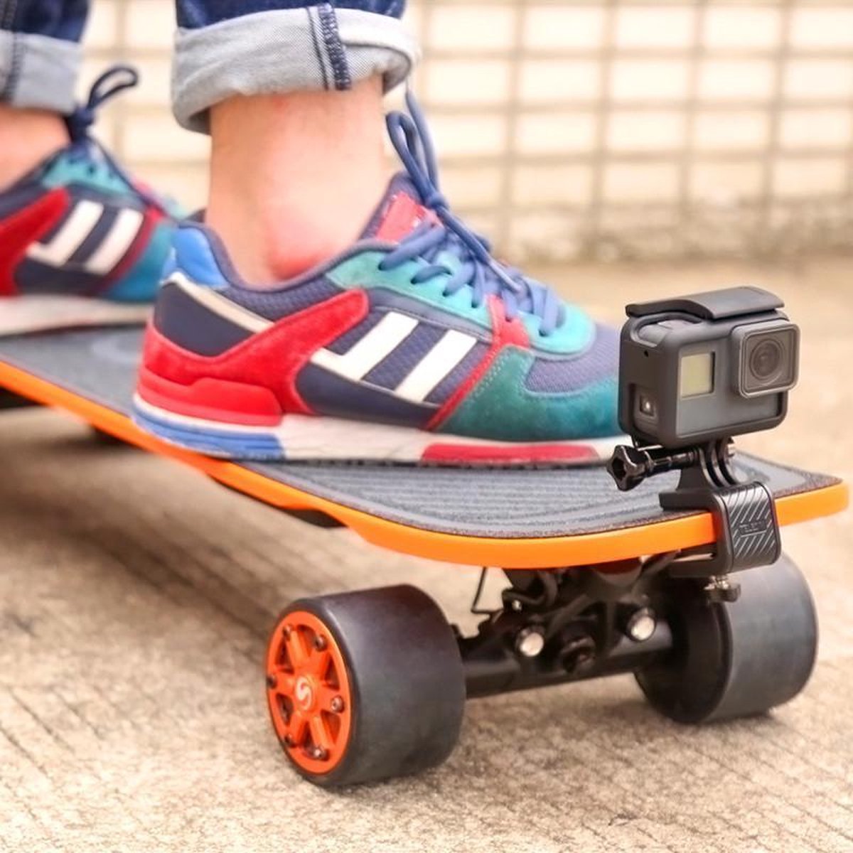 Planche à roulettes à clip pour support de la série Pro pour GoPro et  ActionCam