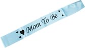 Mom To Be sjerp (blauw) | Zwangerschap - Babyshower