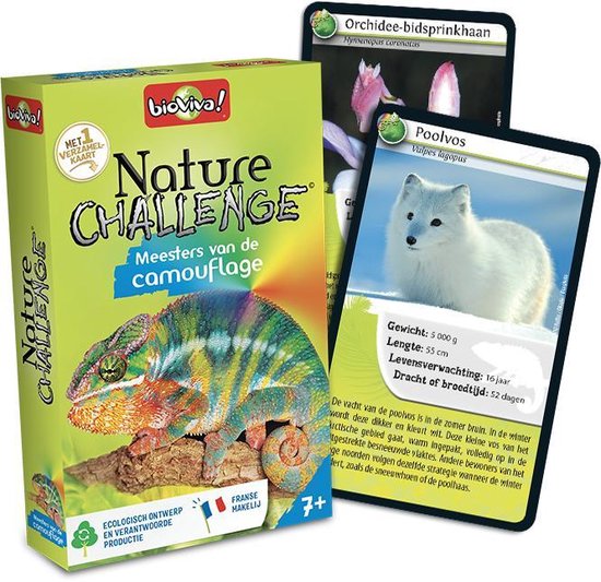 Thumbnail van een extra afbeelding van het spel Nature Challenge - Meesters van de Camouflage - Educatief spel