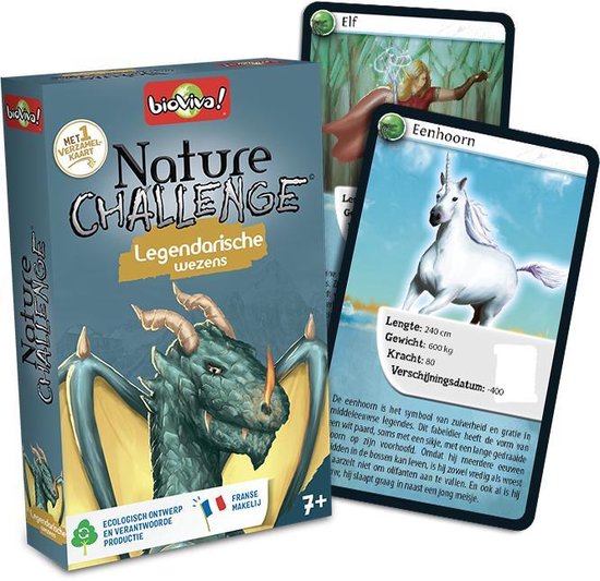 Thumbnail van een extra afbeelding van het spel Nature Challenge - Legendarische Wezens - Educatief spel