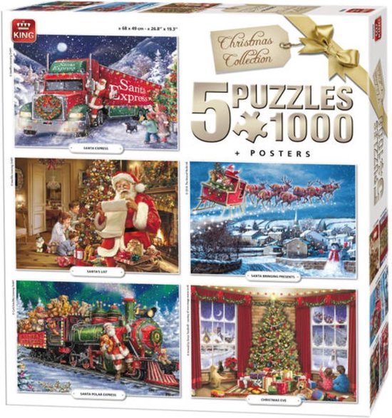 5€ sur Puzzles 1000 pièces Noël pour adultes et enfants - Puzzle - Achat &  prix