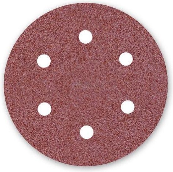 Ponceuse à disque abrasif Dronco - ø 150 mm - grain 240-6 trou | bol.com