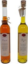 Gourmet Berner Citroenolie & Chili Olie - Olijfolie Set - kadoverpakking - Topkwaliteit - 200ml