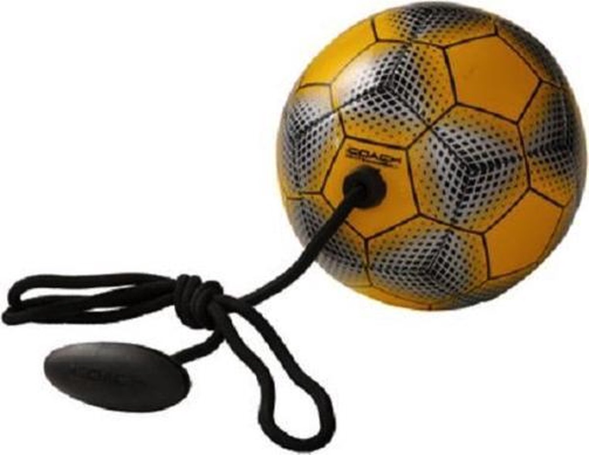 Sportec Icoach Mini Trainingsbal 3.0 Geel