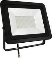 LED schijnwerper - 50 watt - koud licht - waterdicht  - zwart