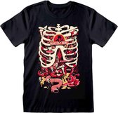 Rick and Morty - Anatomy Park   Unisex T-Shirt Zwart