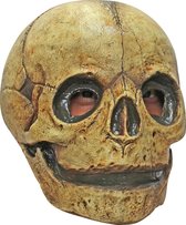 Partychimp Baby Schedel Skelet Volledig Hoofd Masker Halloween voor bij Halloween Kostuum Volwassenen Carnaval - Latex - One size