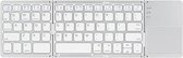 Universeel Bluetooth Toetsenbord - Opvouwbaar Bluetooth Keyboard - Zilver