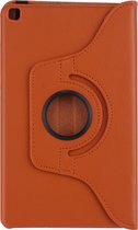 Samsung Tab A 8.0 2019 Oranje Book Case Tablethoes - 360 graden draaibaar