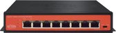 WITEK 8-PORT 10/100 POE SWITCH