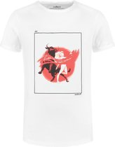 Collect The Label - Dans T-shirt - Wit - Unisex - S