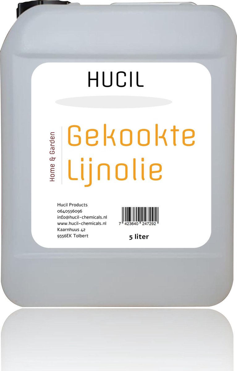 Gekookte lijnolie Boiled linseedoil lijnzaadolie voor