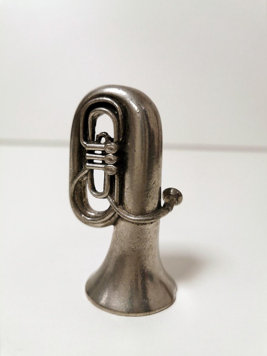 Trompet - Bugel - Kurz edeltin - 7cm.