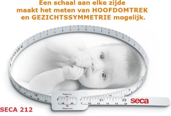 slikken Jeugd intelligentie Seca 212 Rolmaat Meetlint Hoofdomvang Voor Baby's - 15 Stuks | bol.com