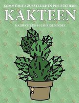 Malbuch fur 4-5 jahrige Kinder (Kakteen)