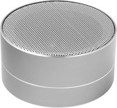 Bluetooth Speaker Aluminium Zilver Met Verlichting
